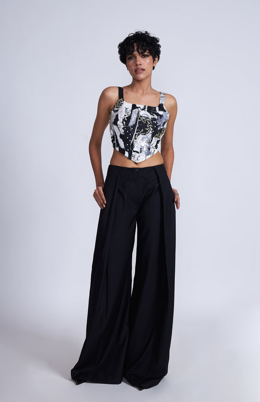 Kuro pleated trousers