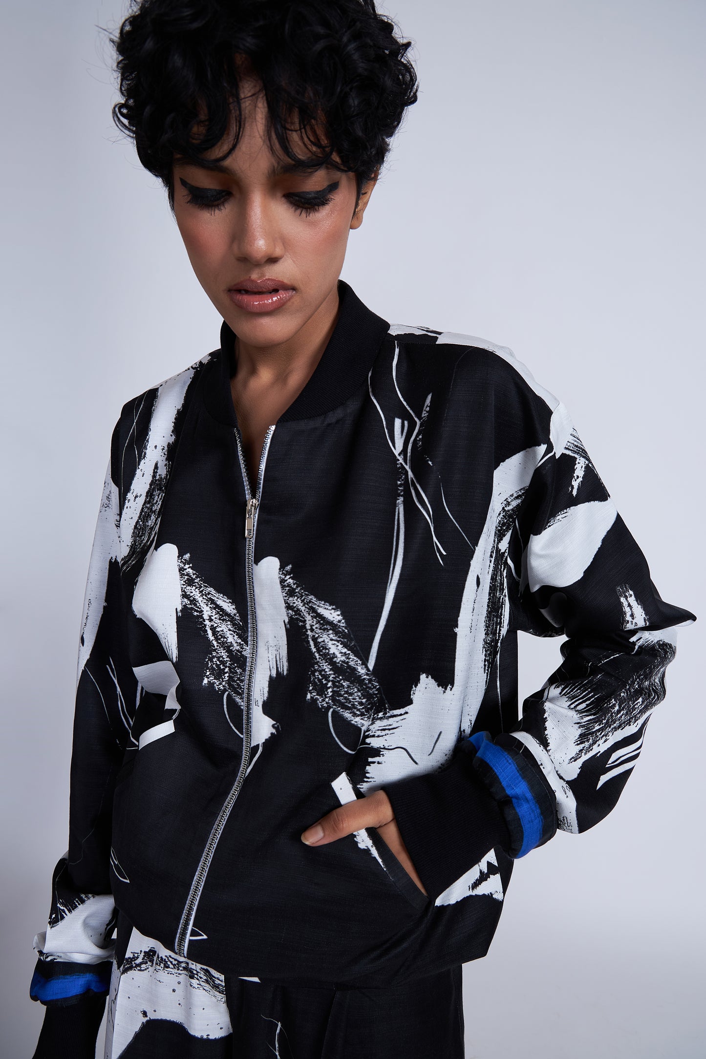 Tazaki Bomber Jacket Women's