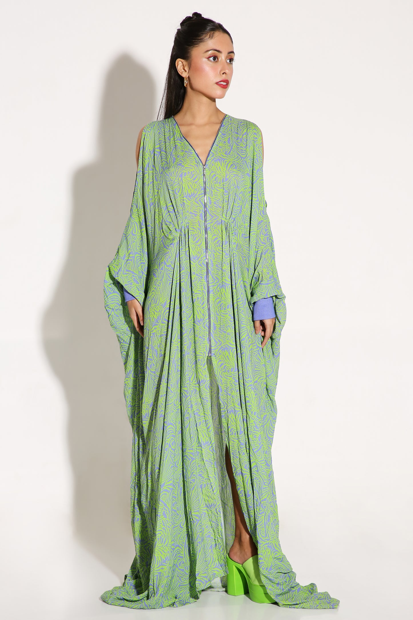 Animal Flow - Kaftan -Leafy Lagoon