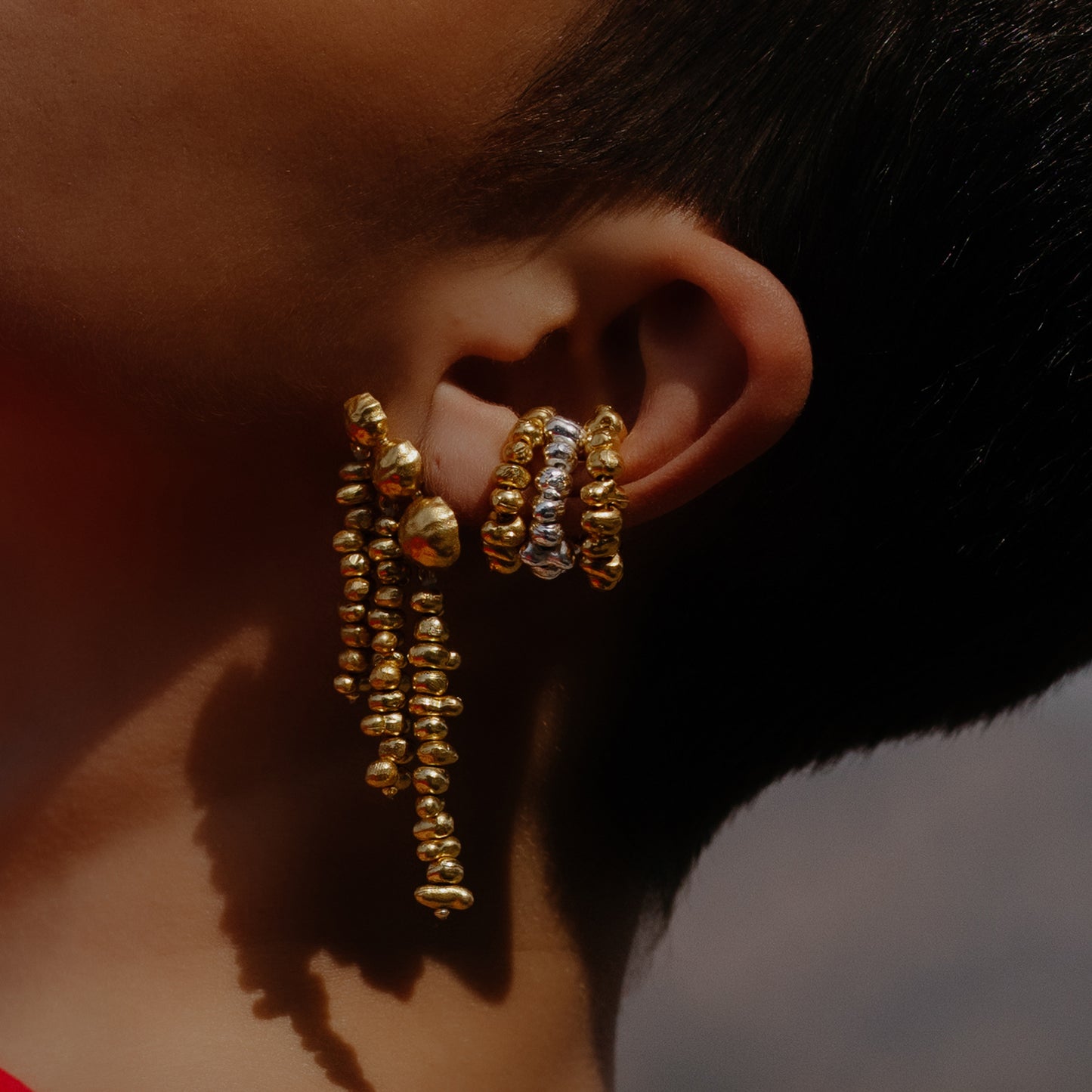 Molten Drop Earrings