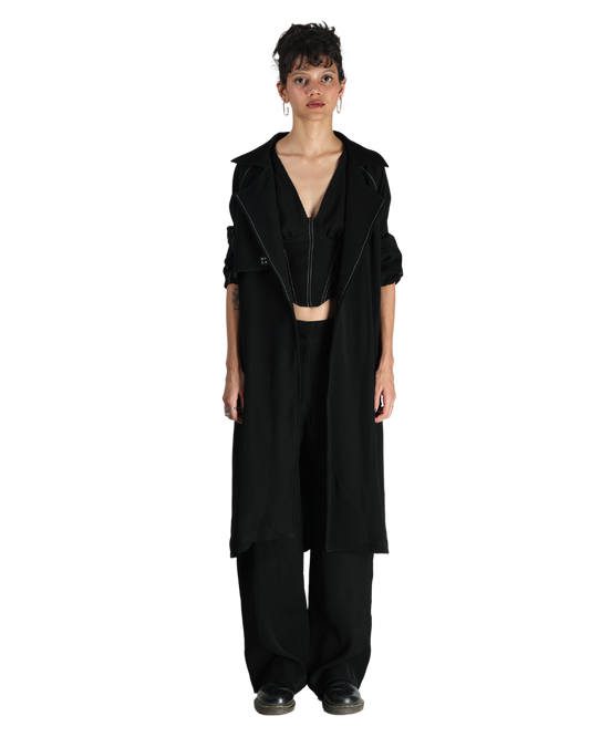 Trench Coat - Black
