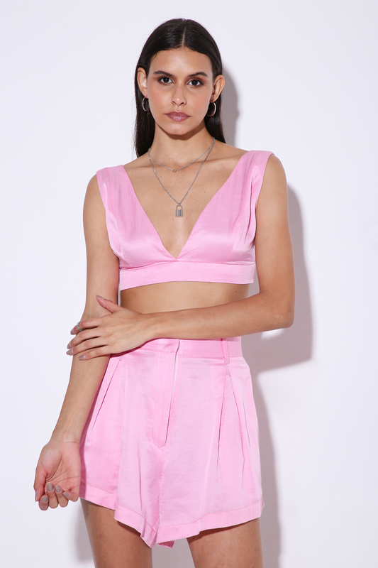 Bombshell bralette Barbie pink