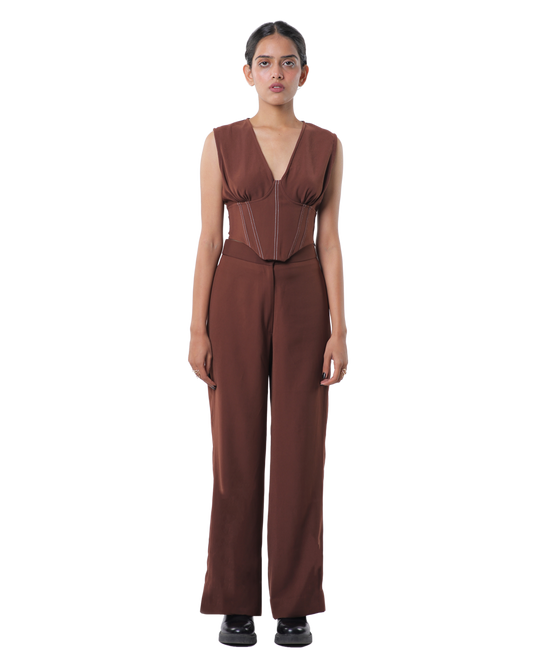 Affair Corset - Brown