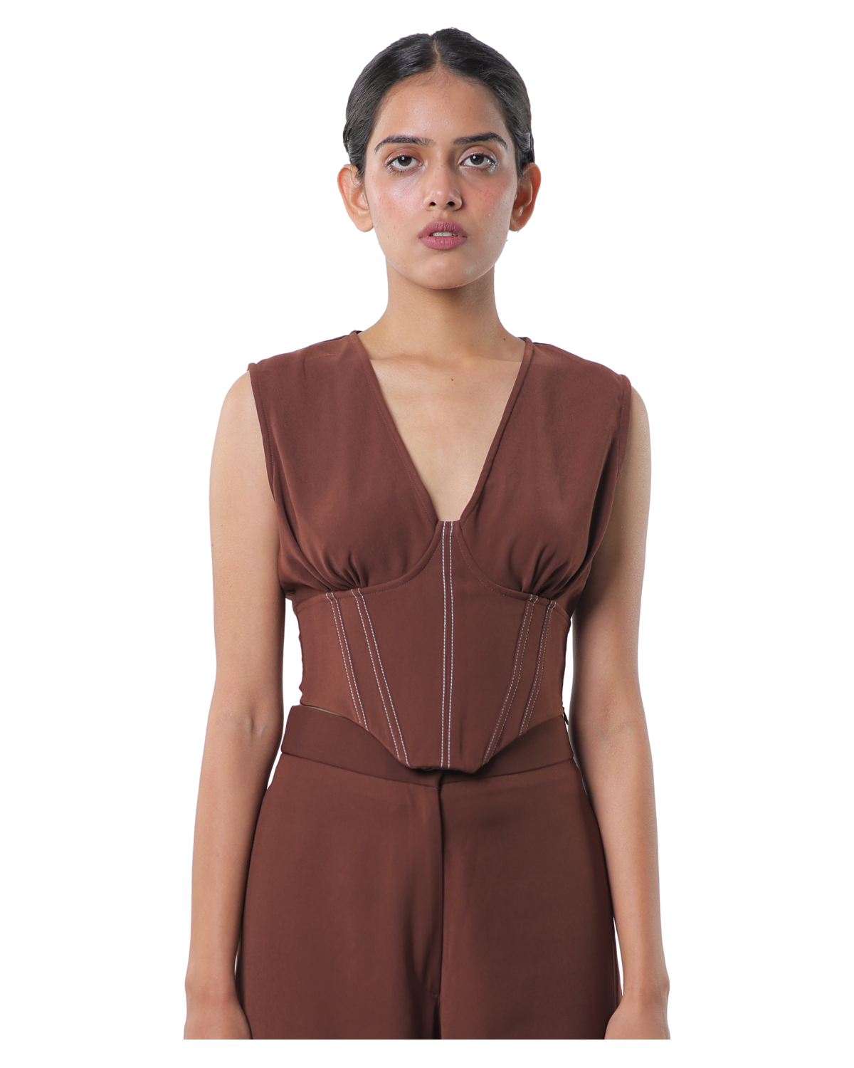 Affair Corset - Brown