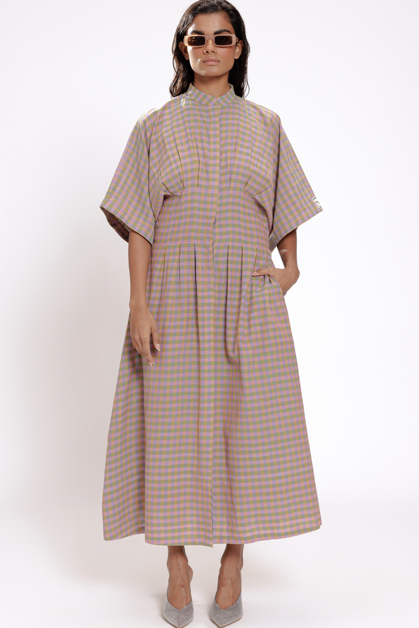 Chowkdi Shirt Dress