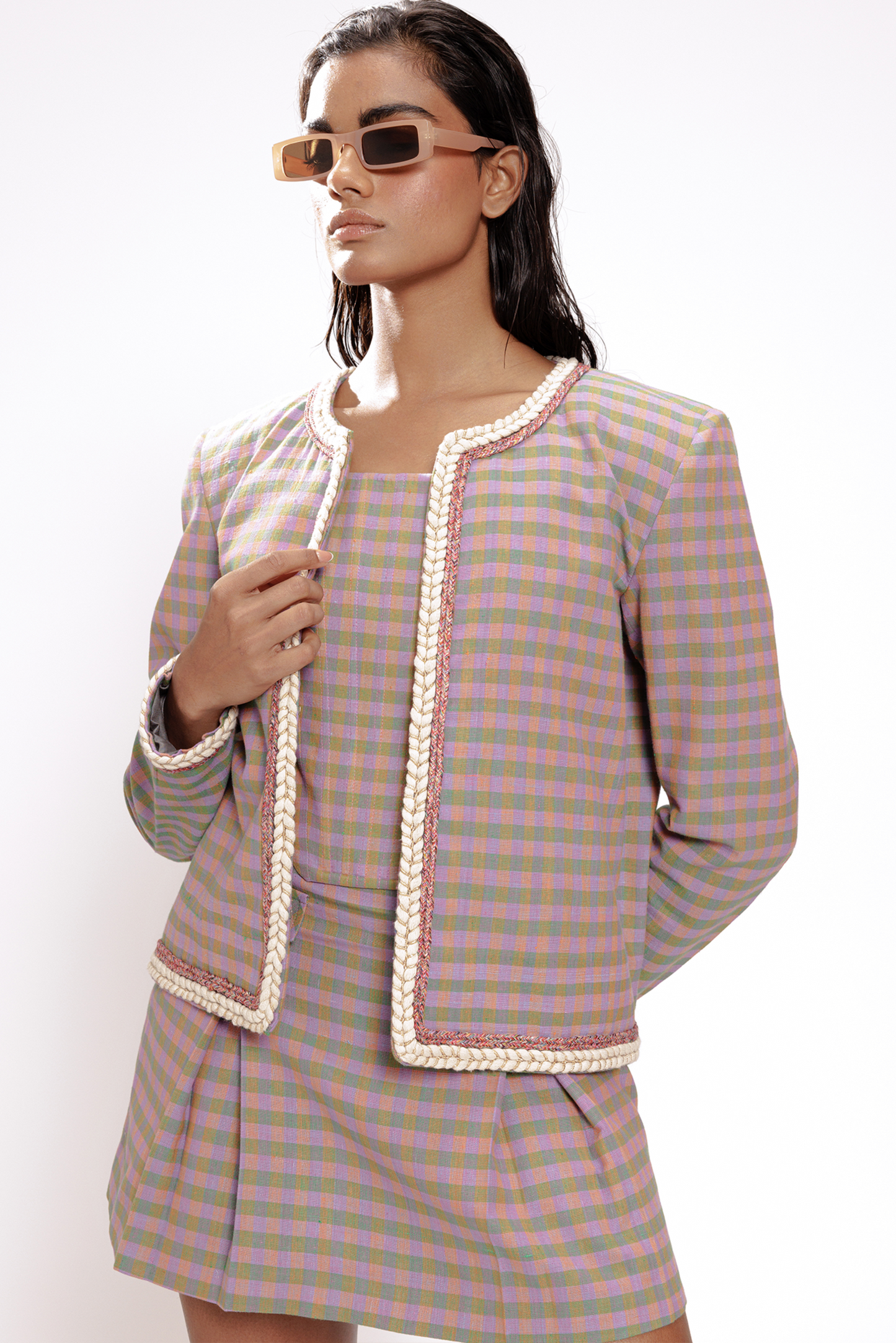 Chowkdi Tweed Jacket