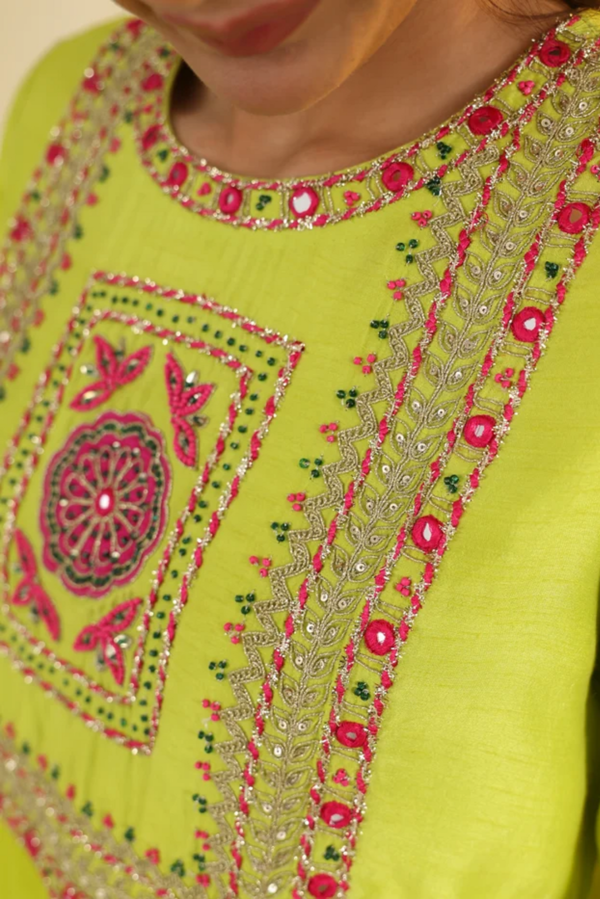 Yellow Gulshan Kurta Set
