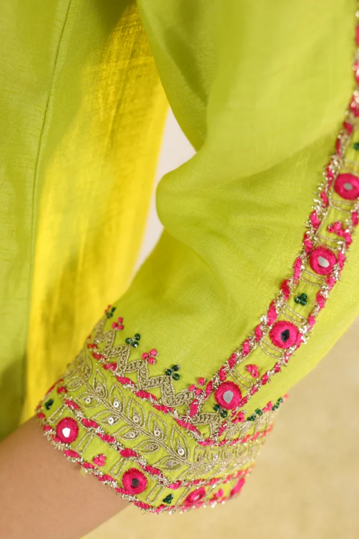 Yellow Gulshan Kurta Set