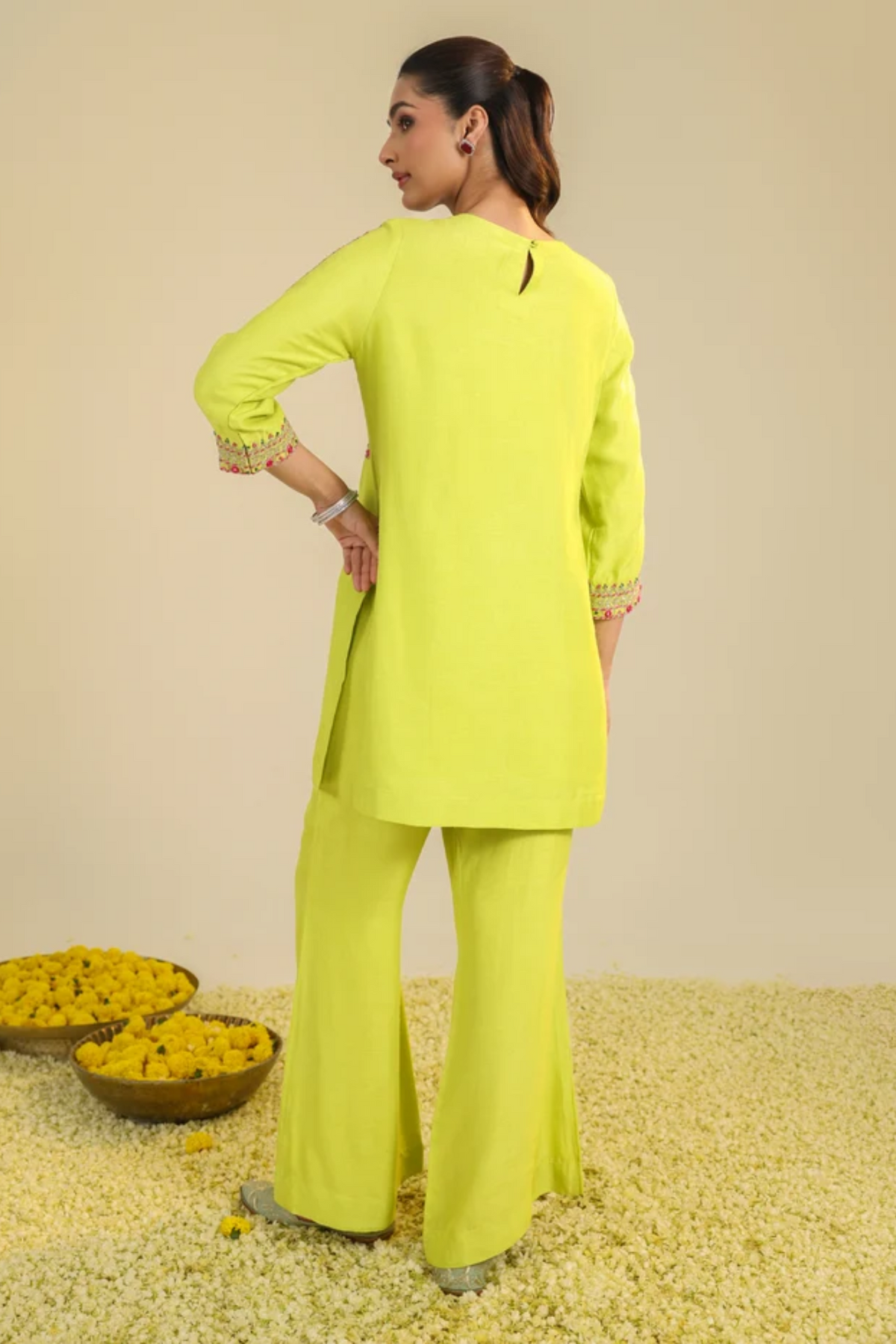 Yellow Gulshan Kurta Set