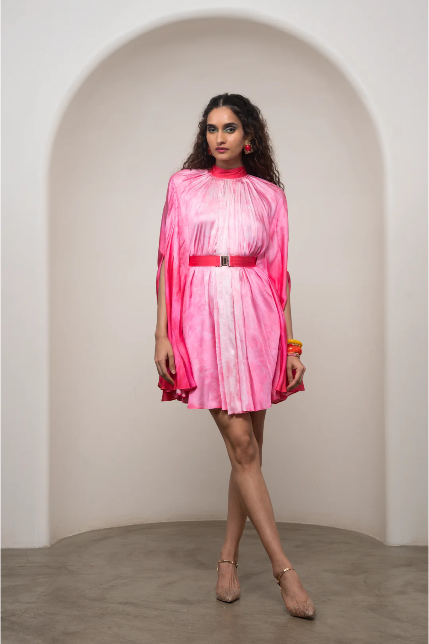 Lila Cape Dress