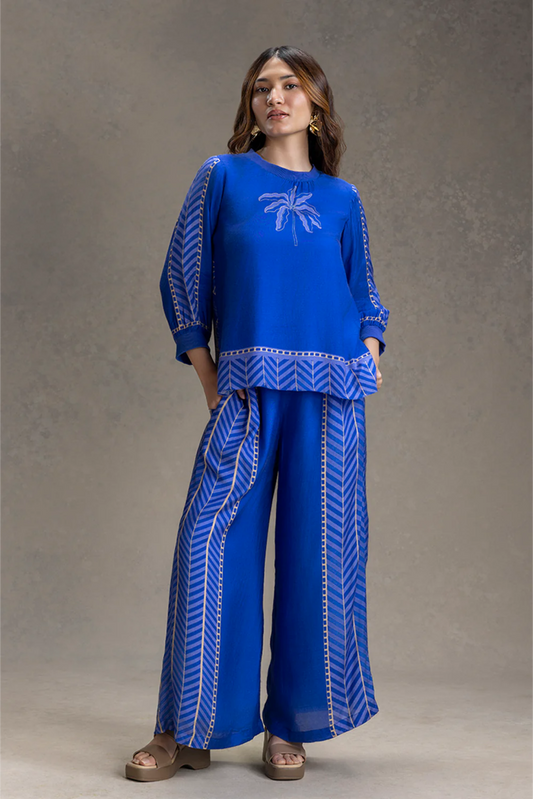 Kyomi Printed Vacation Co-ord Set