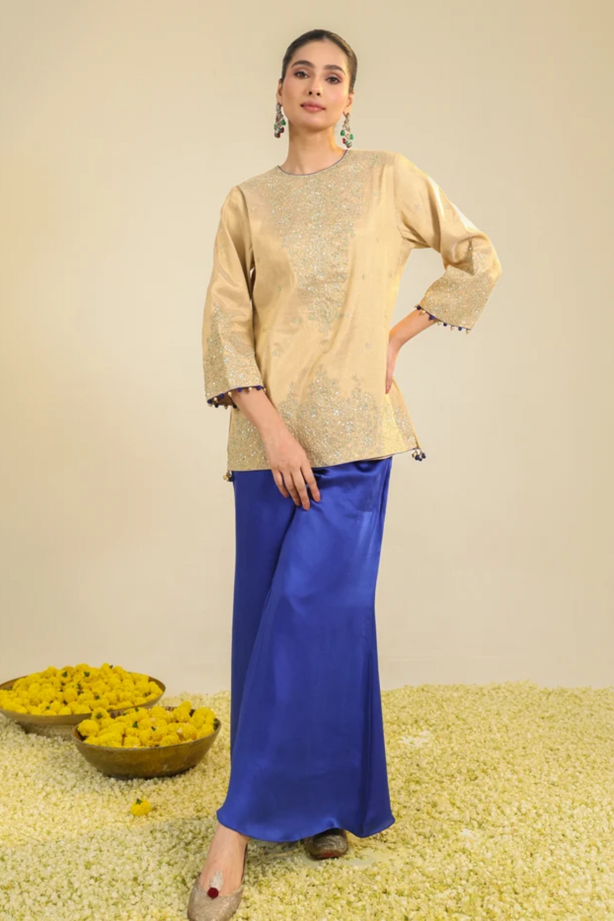 Golden Shimmer Eda Coord Set