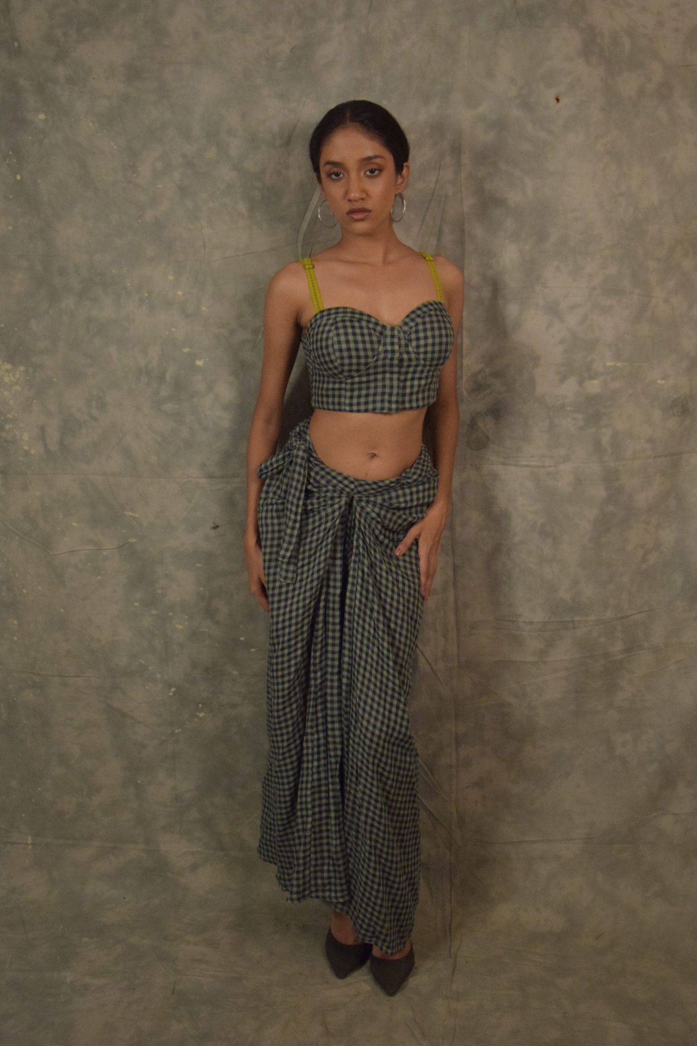 Choli top - Gingham