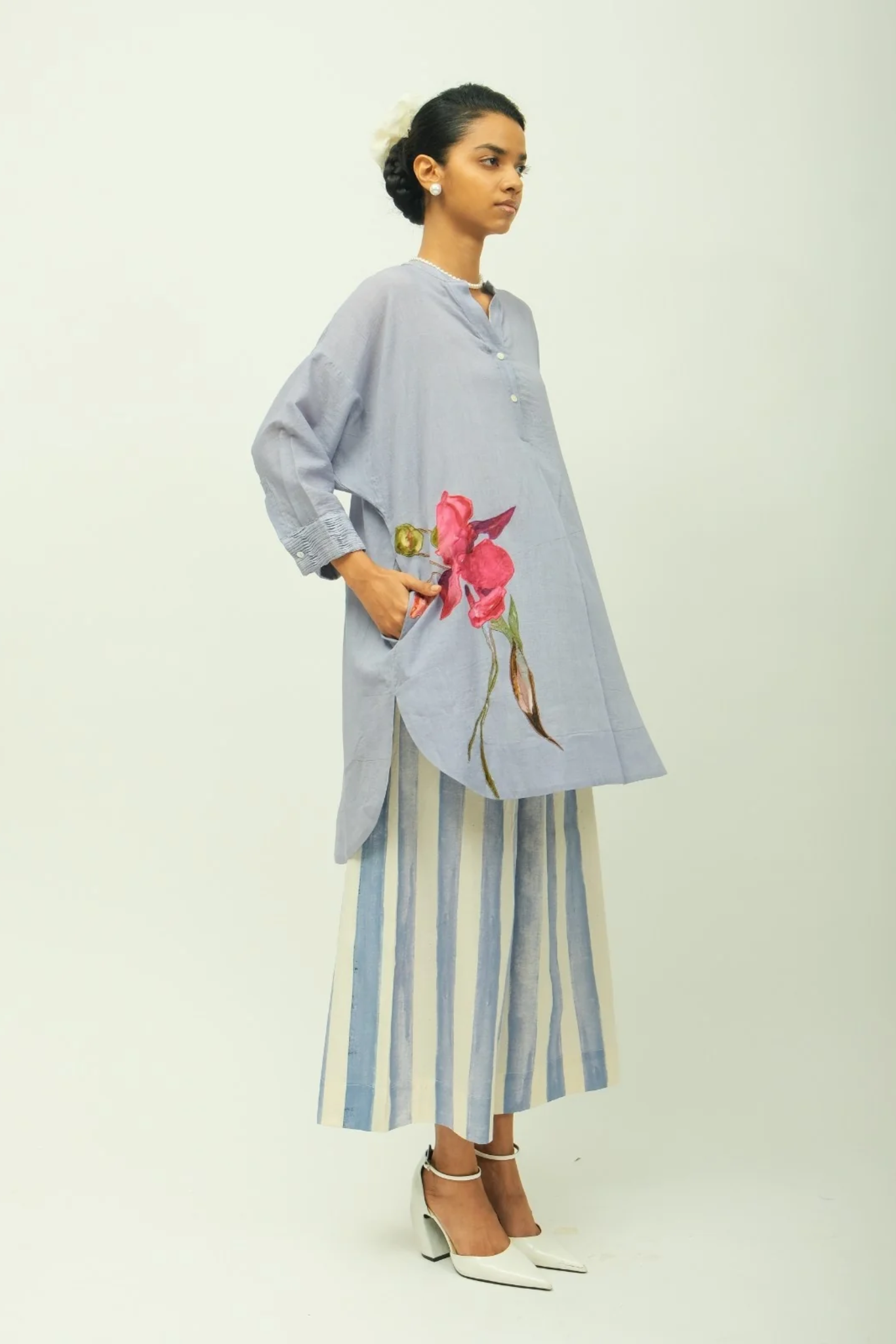 Flamingo Applique Shirt