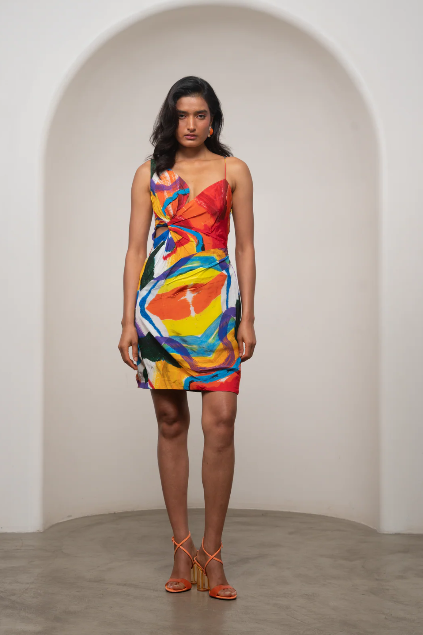 Ruel Draped Mini Dress