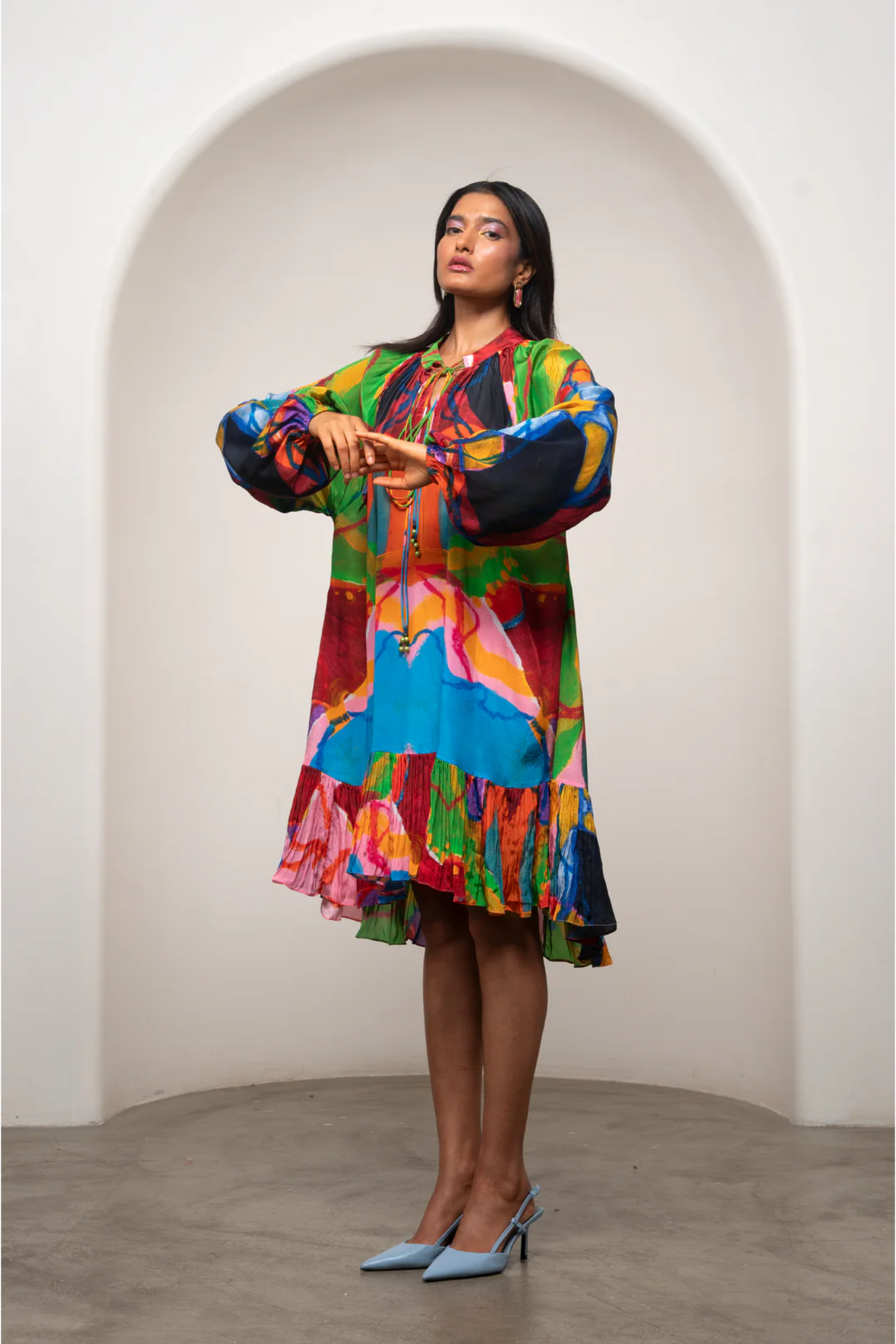 Sorel Gathered Dress