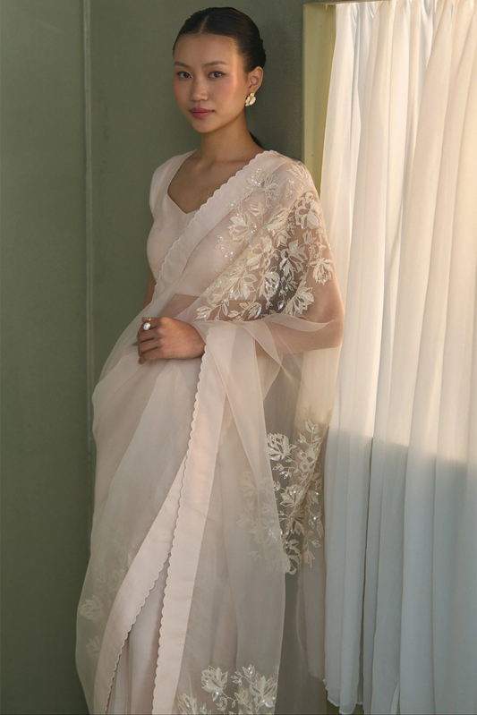 Shadow Sequins Saree