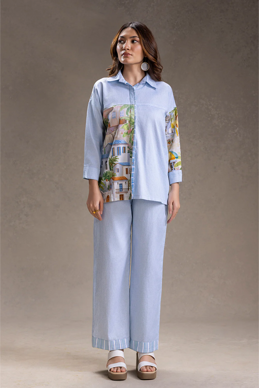 Reviera Printed Shirt and Pants