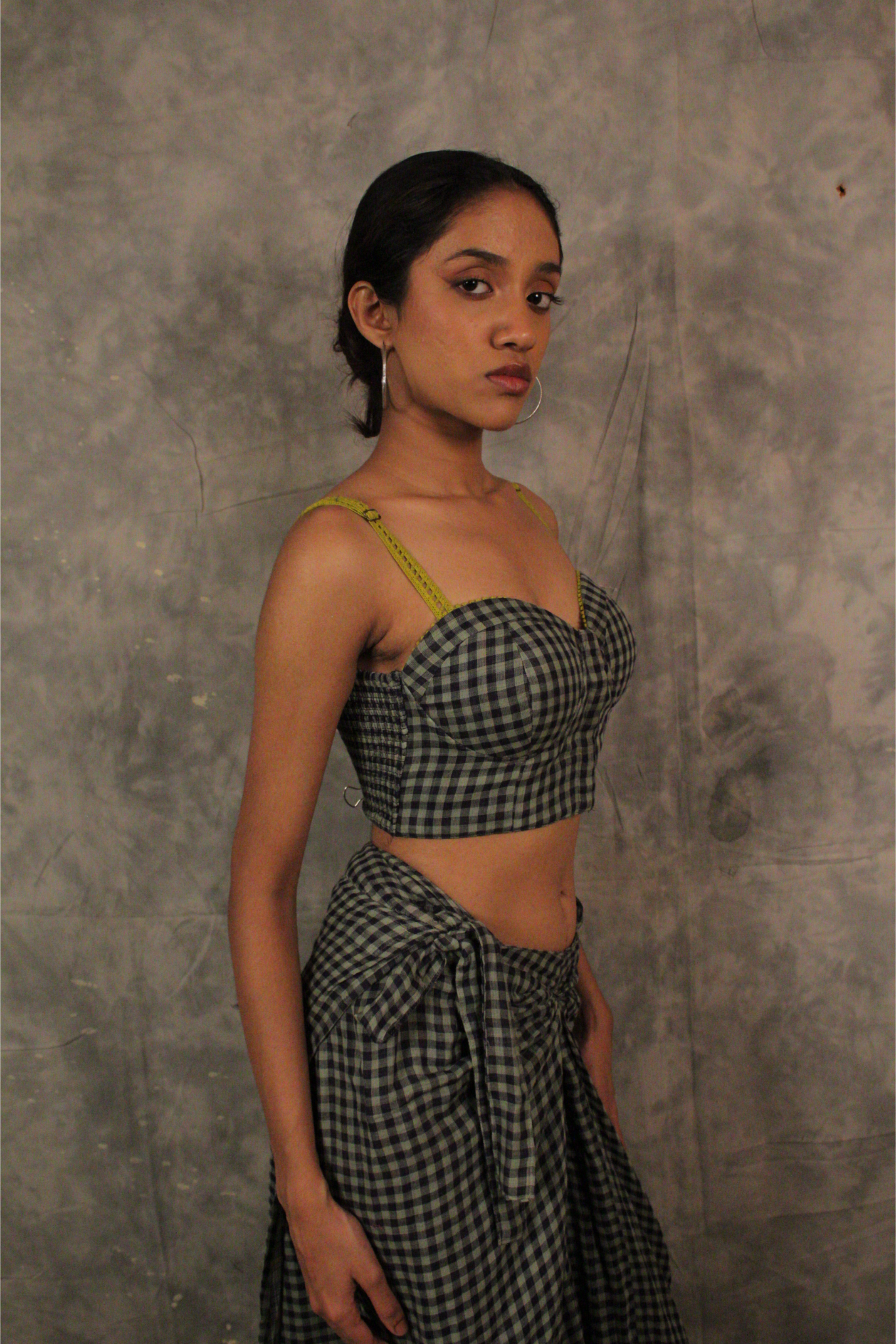 Choli top - Gingham