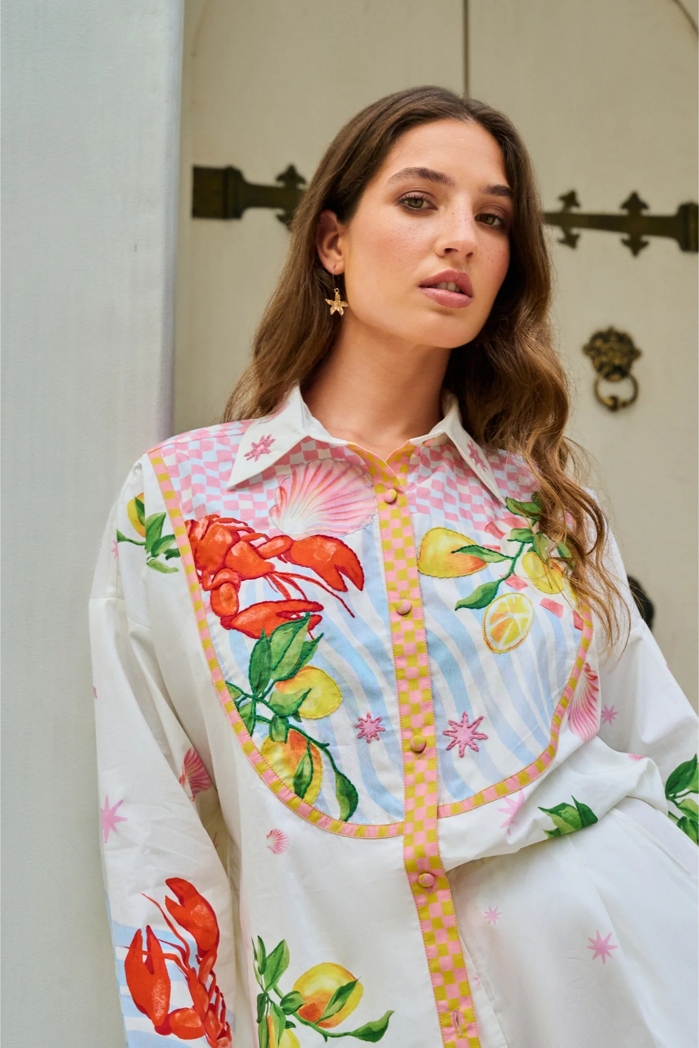 Celia Shirt - Summer Zest
