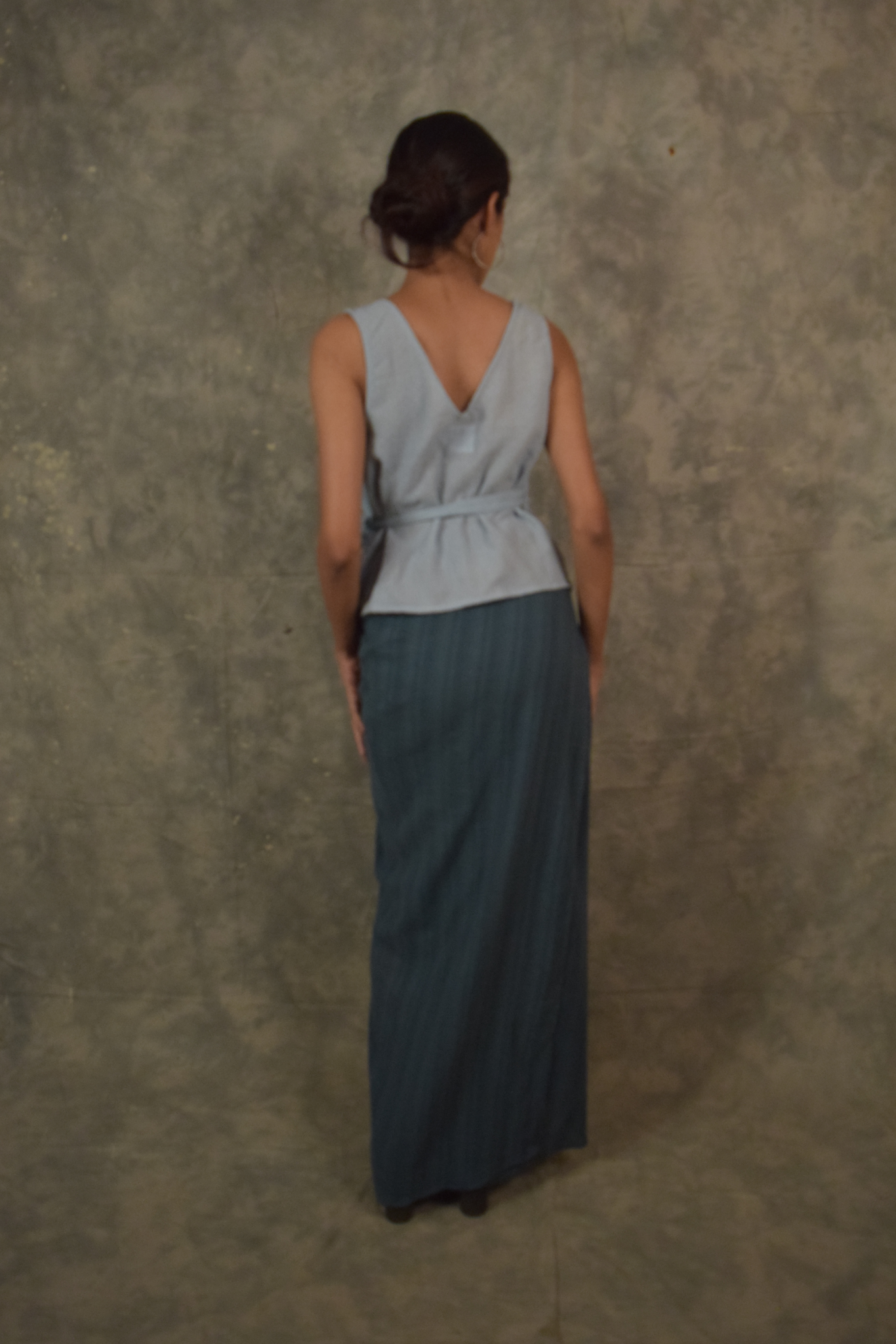 Quiet Knot top - Sky