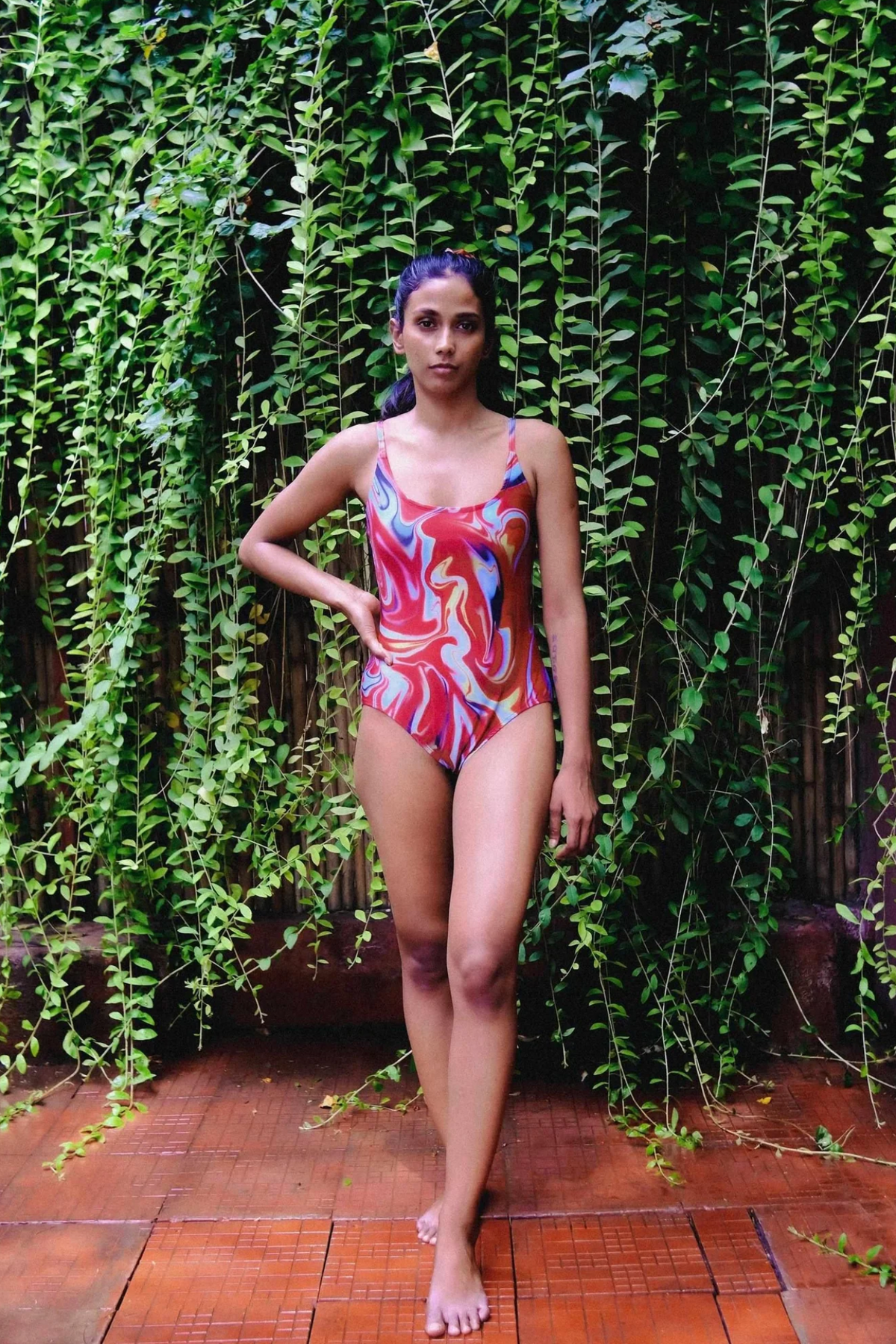 Cayenne Wave One Piece Swimsuit