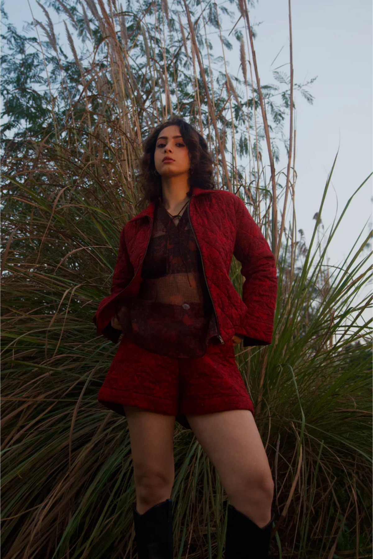 Ember Quilted Shorts