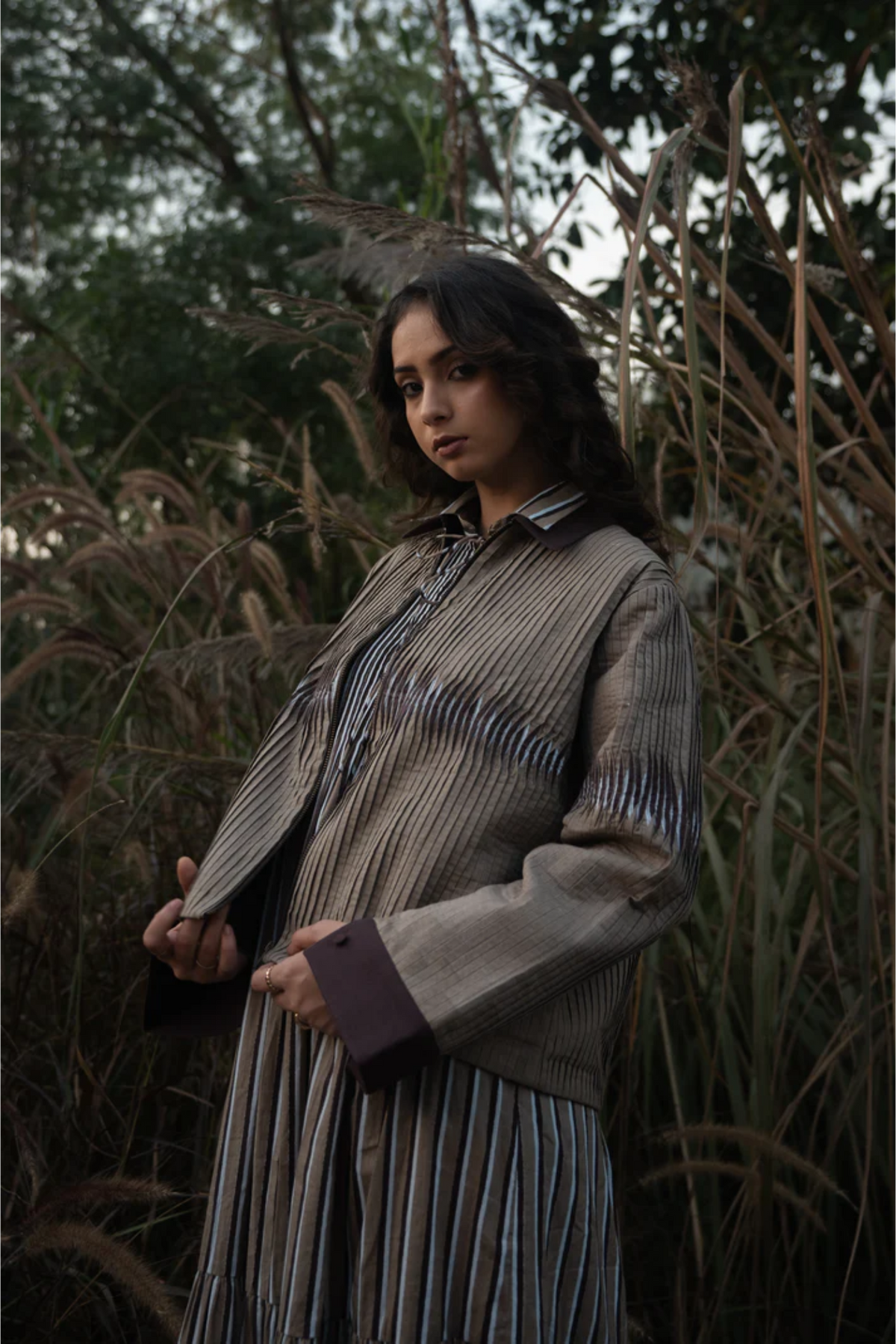 Dune Pleated Jacket