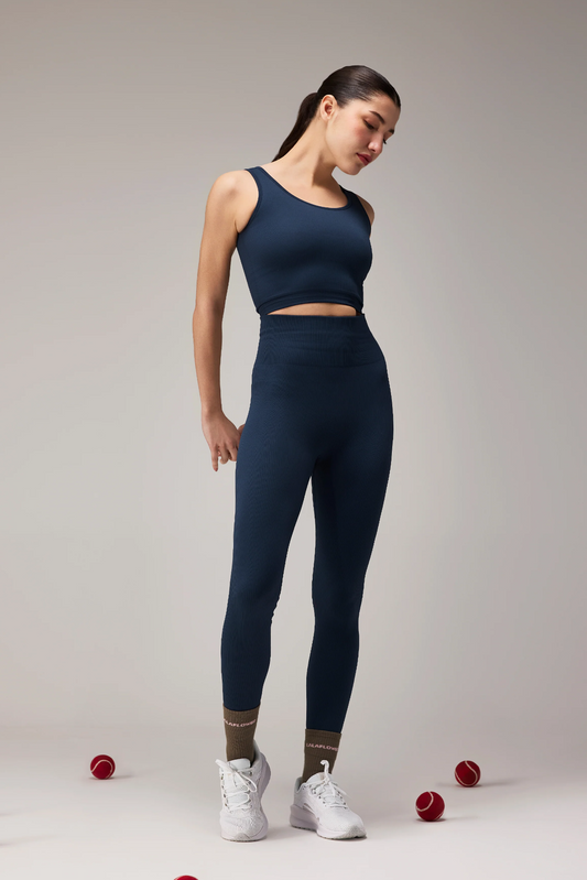 SEAMLESS LEGGINGS - NAVY BLUE