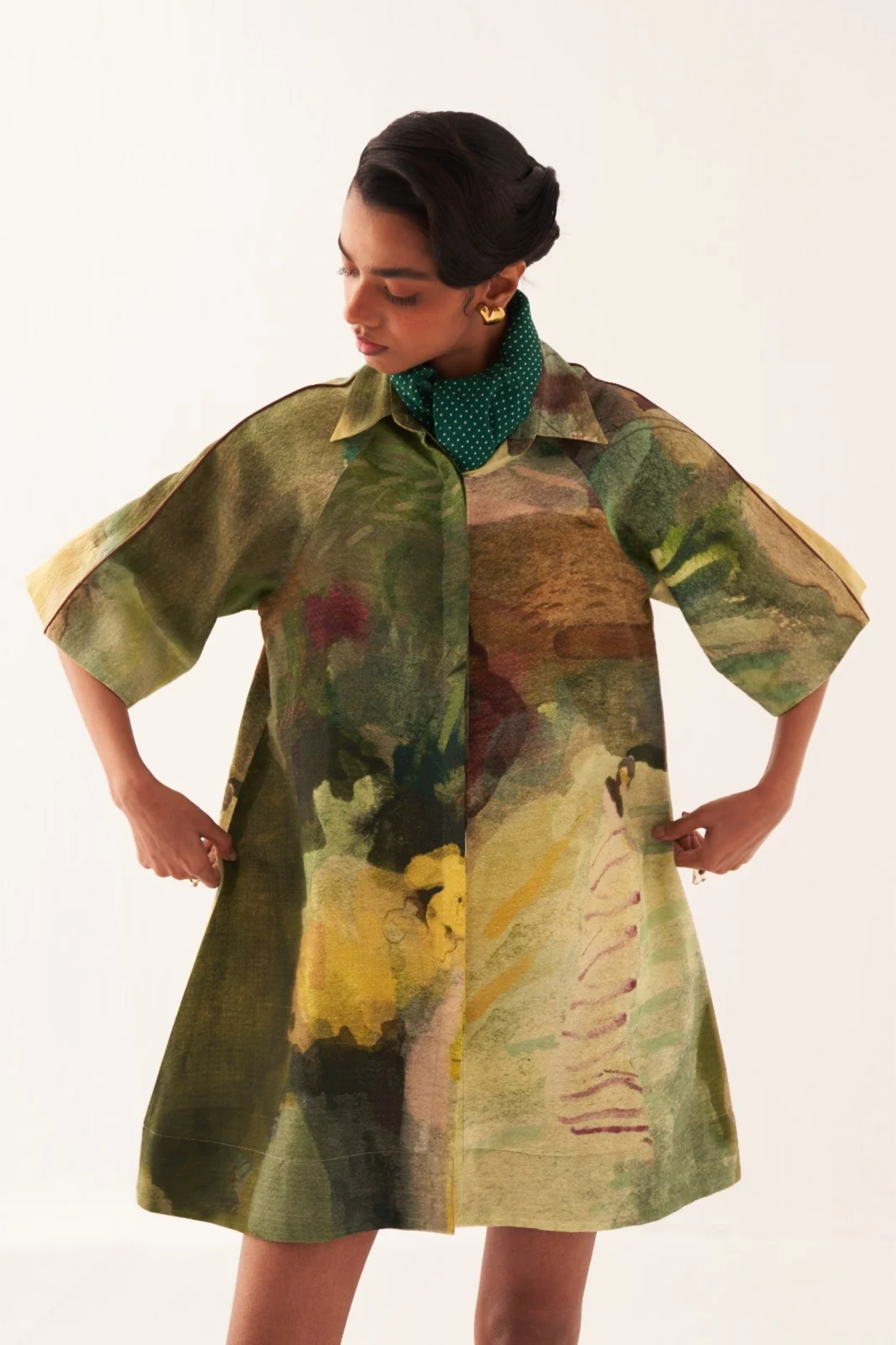 Meadows Shirt Aline Dress