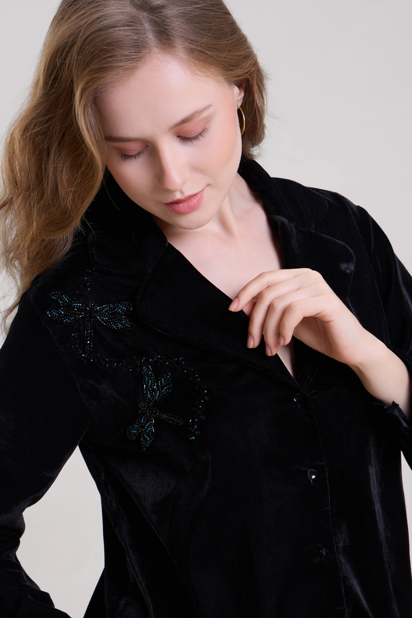 Velvet Nightwear Set