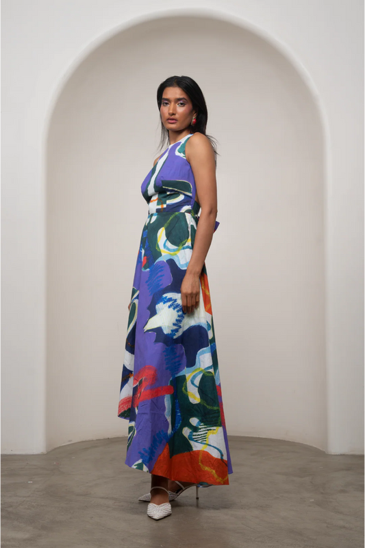 Varen Tie-Up Dress