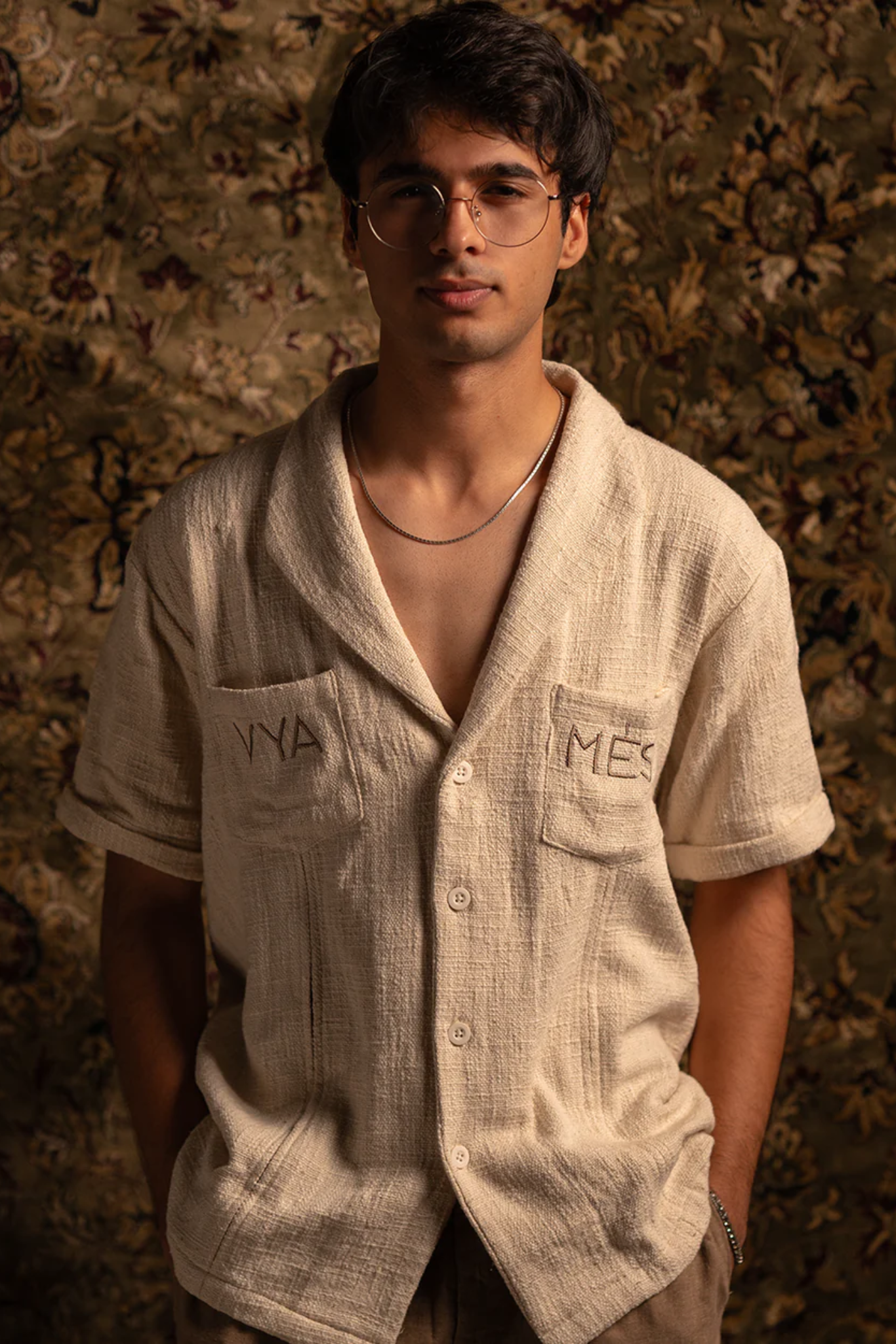 GRAINLINE SHIRT IN LOOM SLUB COTTON