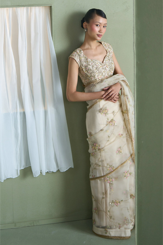 Cassia Jaal Saree