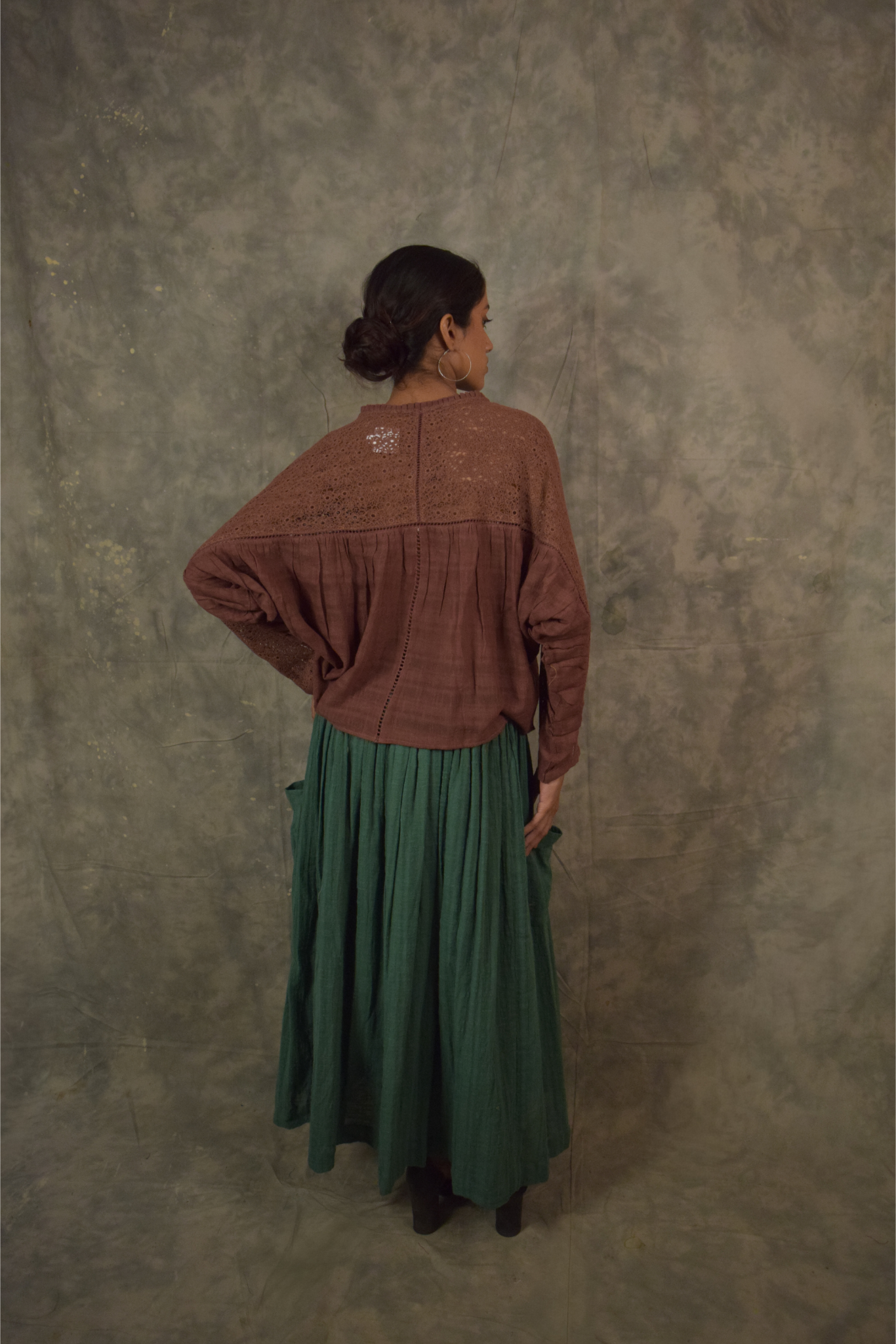 Kefi Wing Shirt - Dusty Orchid