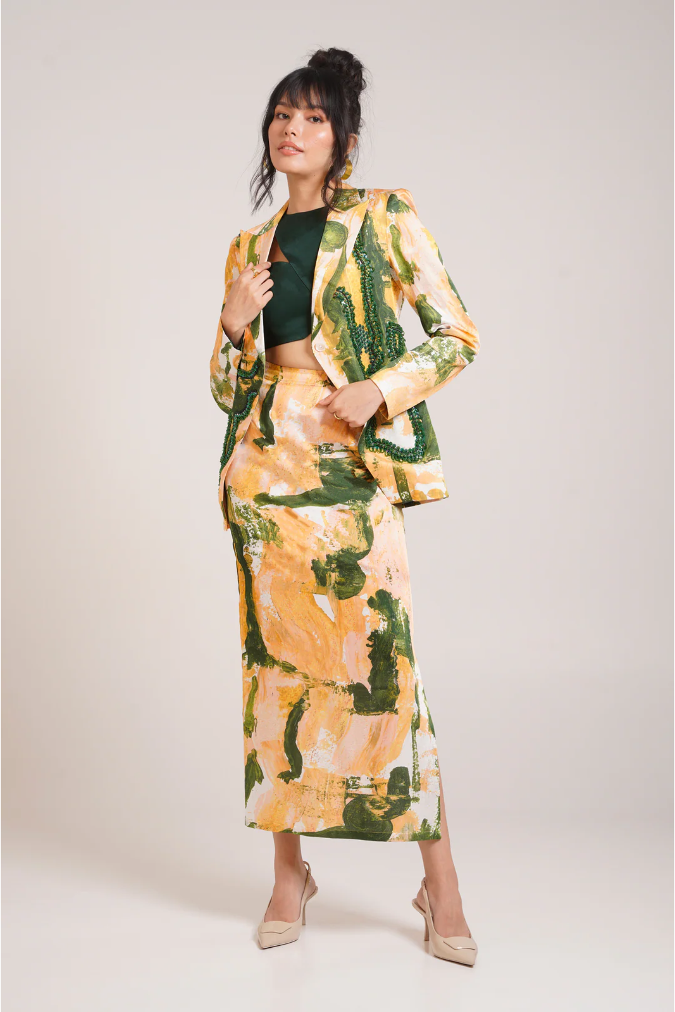 Ceri Blazer Set