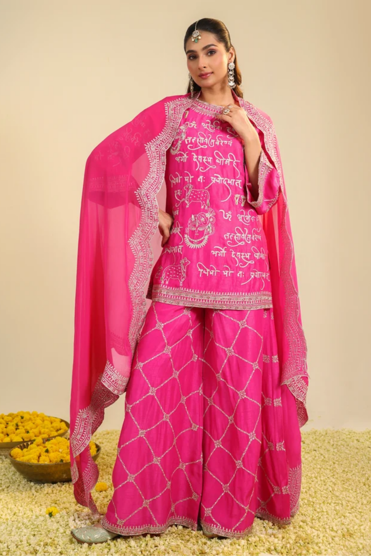Pink Mehrban Kurta Set