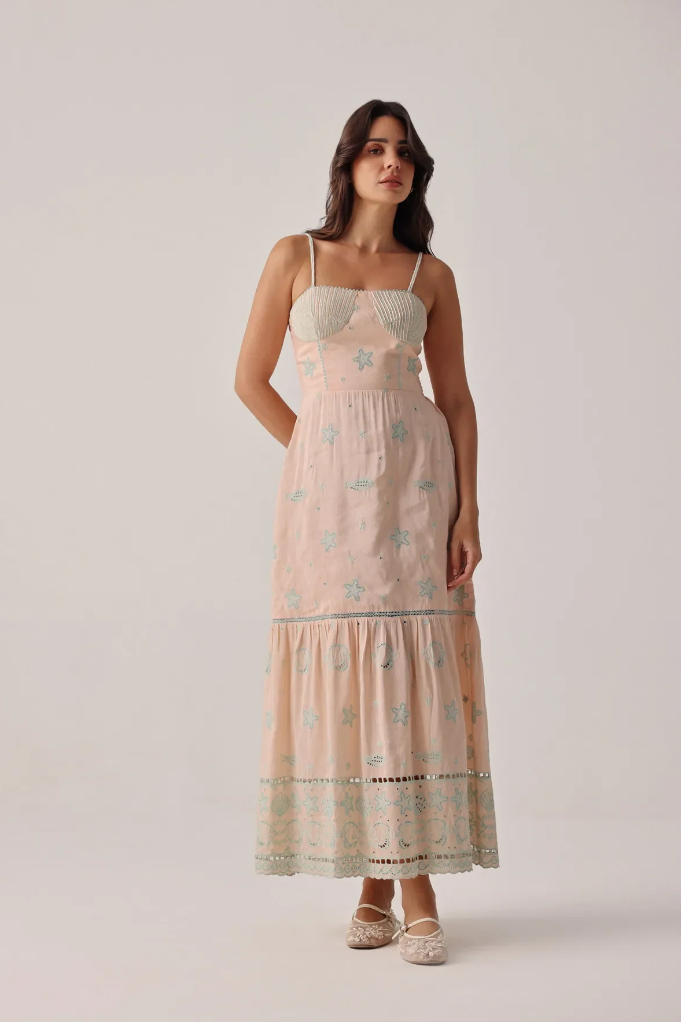 Ruby Maxi - Peach
