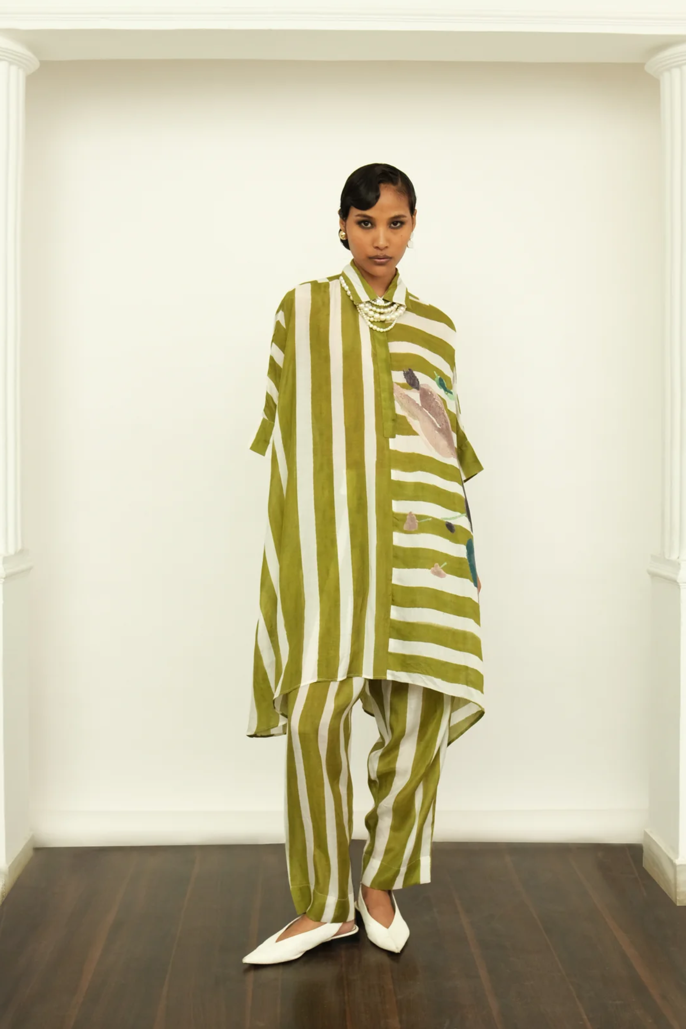Olivia A-Line Collar Kurta