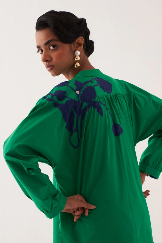 Emerald Applique Shirt