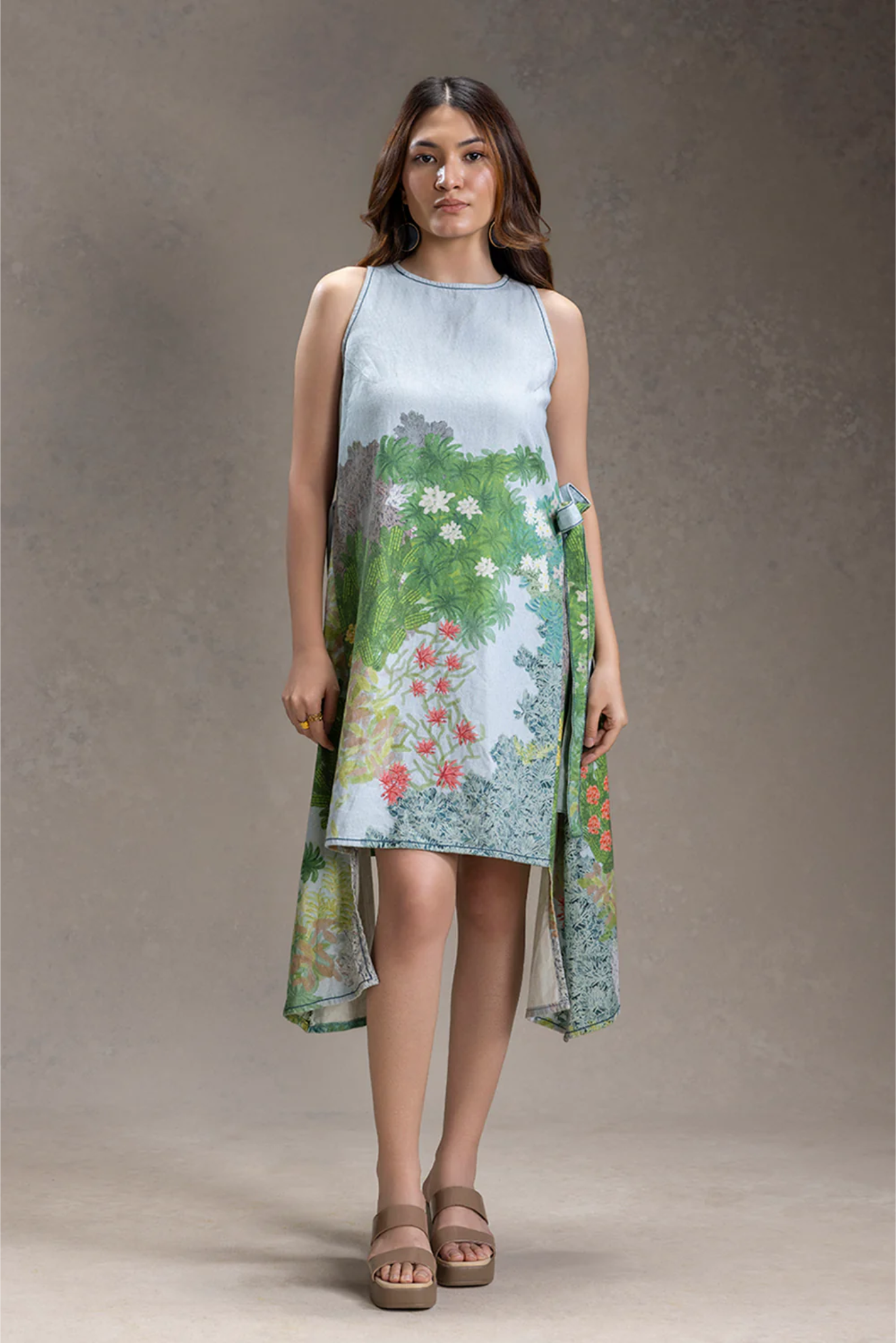 Blume printed Paneled Dress
