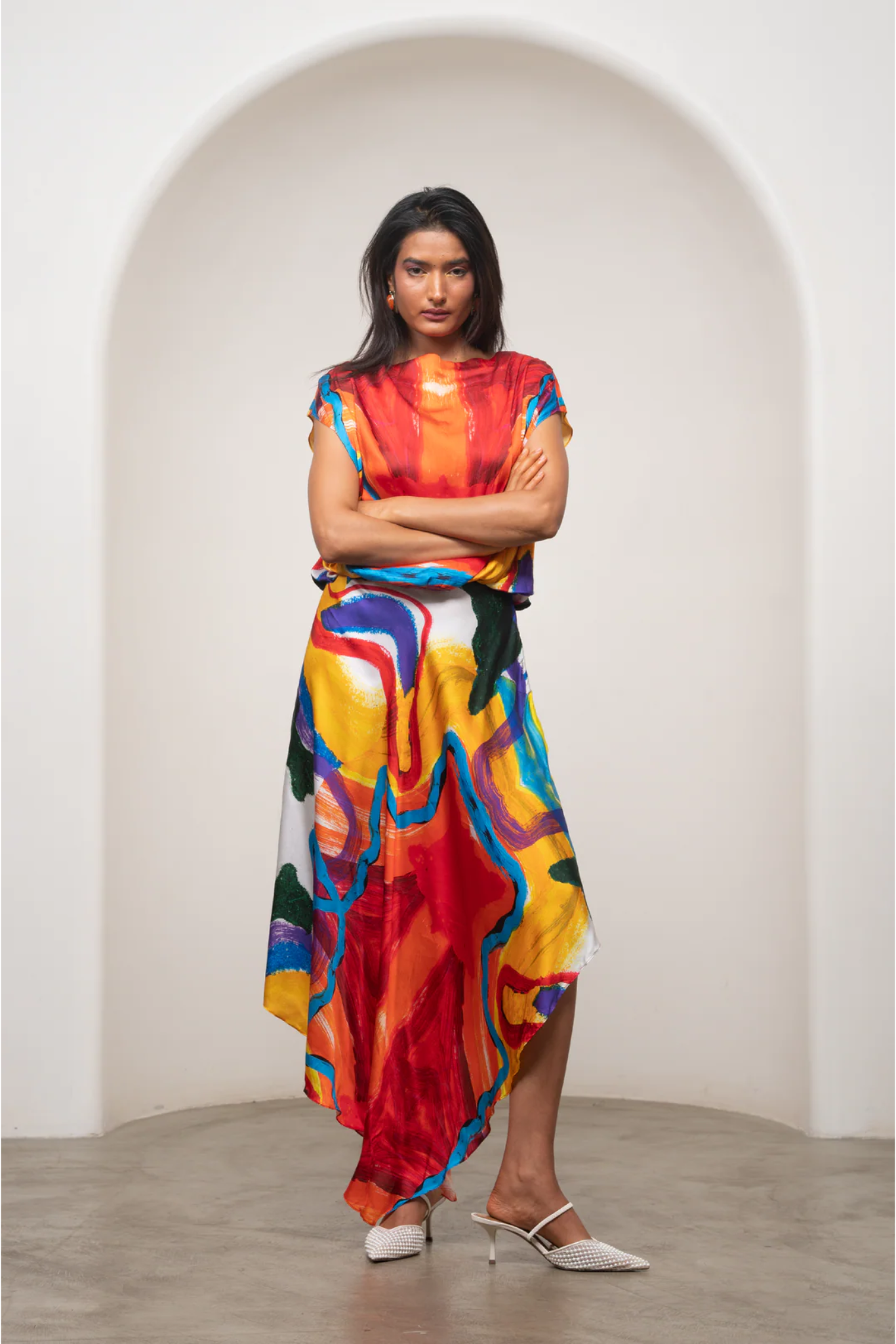 Ruel Handkerchief Dress