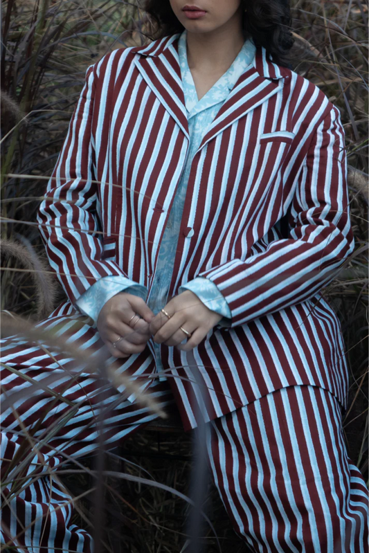 Dusk Double-Buttoned Blazer