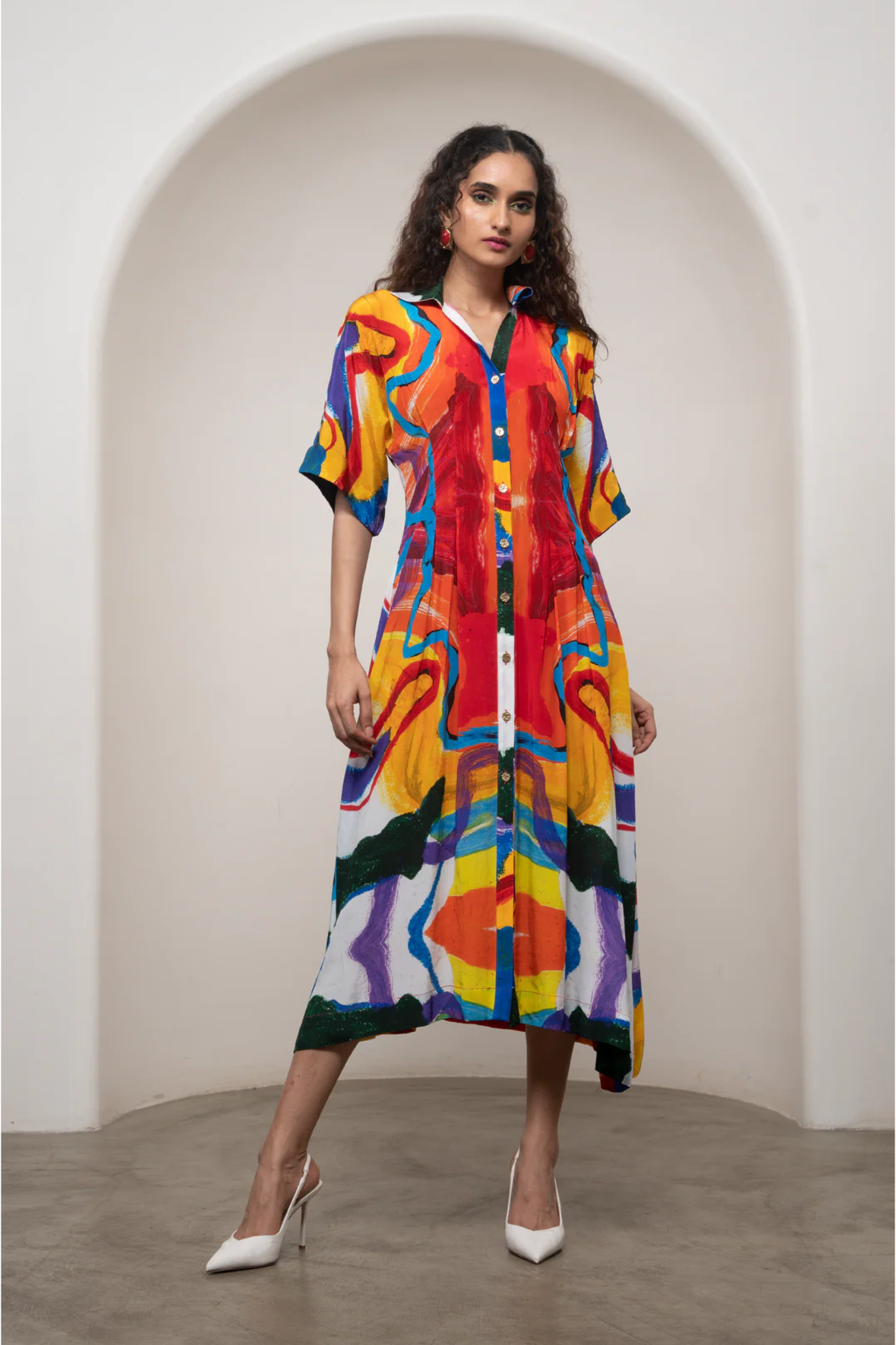 Ruel Kimono Dress