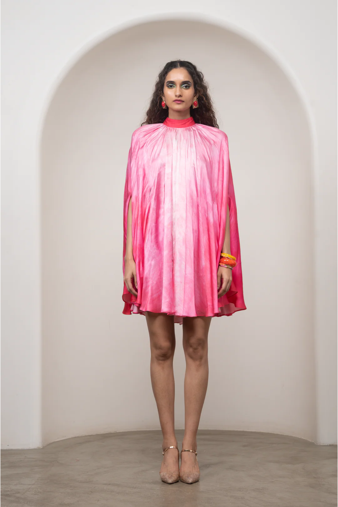 Lila Cape Dress