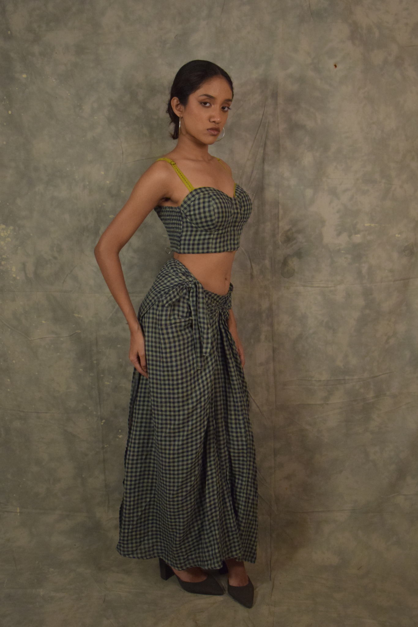 Choli top - Gingham