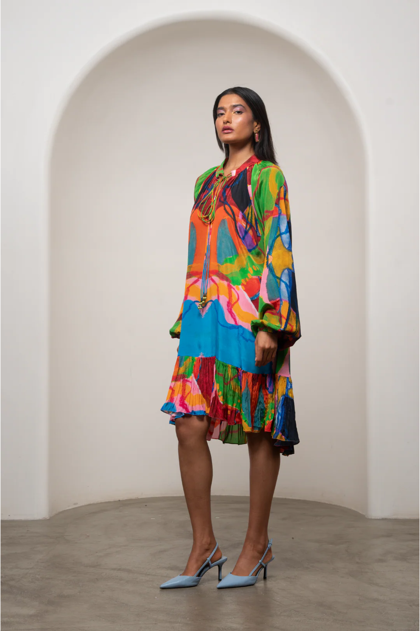 Sorel Gathered Dress