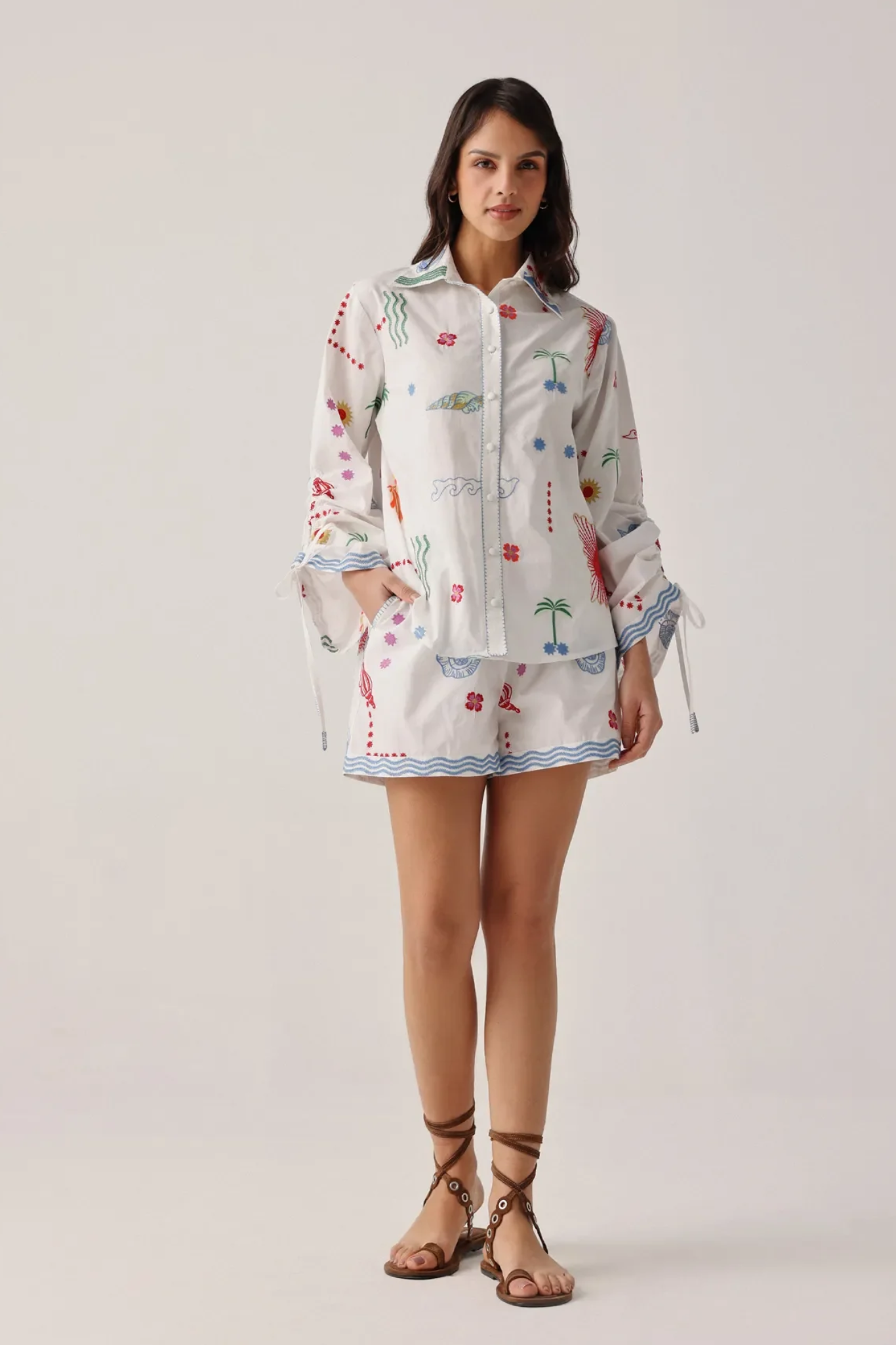 Thais Shirt - Ecru