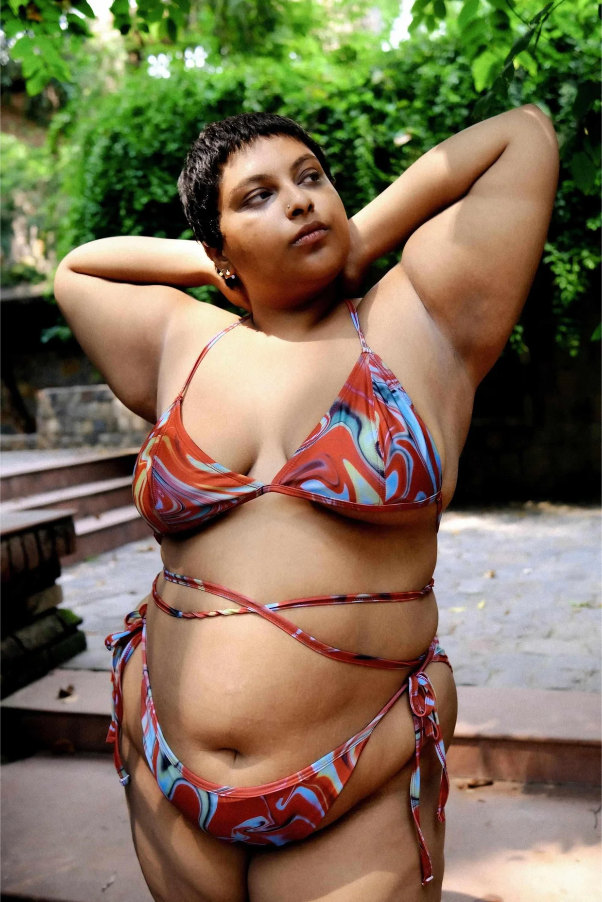 Cayenne Wave String Bikini Bottom