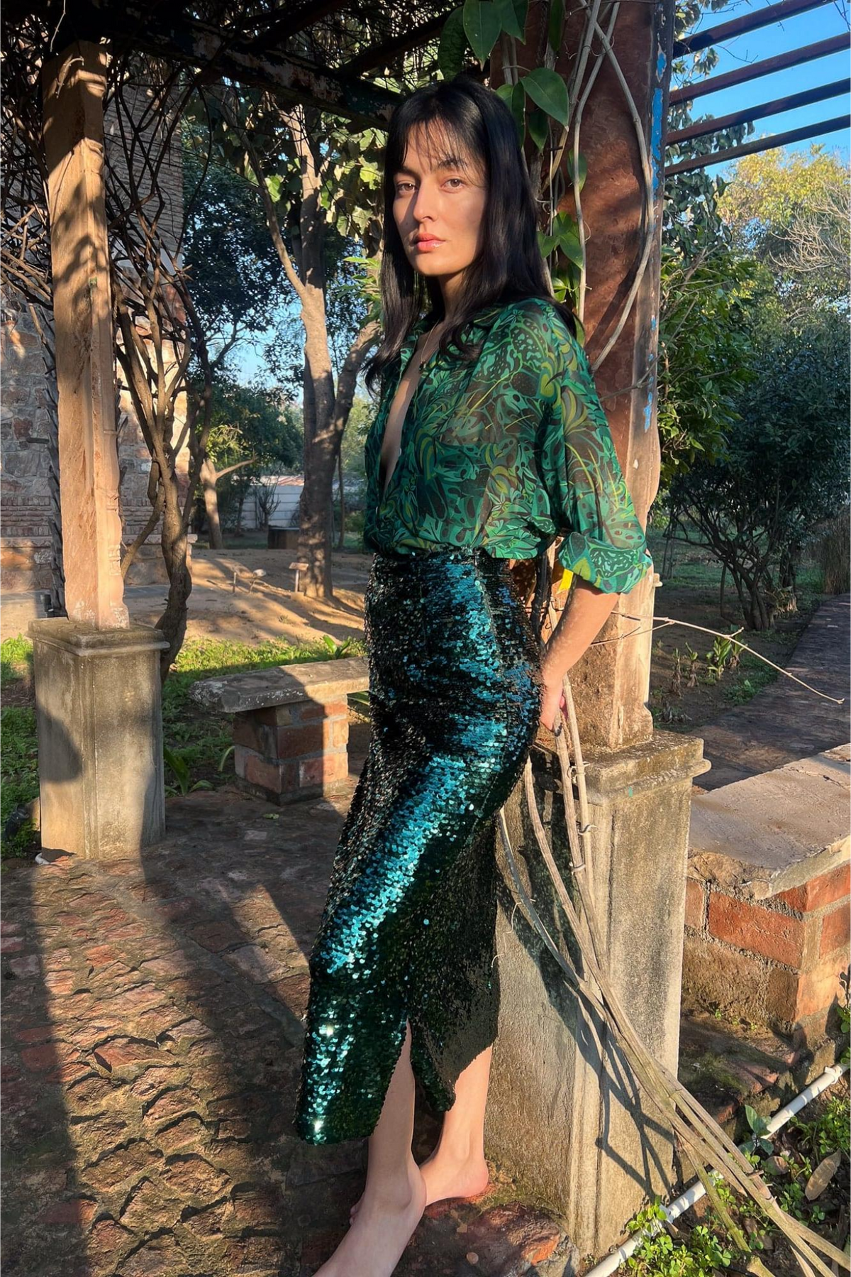 Skirt - Emerald Jungle